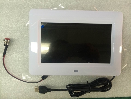 High Definition Personalized USB 2.0 Desktop Digital Photo Frame 250cd/m2