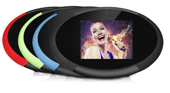 Unique Round 8 Inch HD WIFI Digital Photo Frame For Silver Wedding / Family