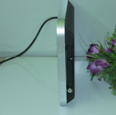 Metal 15.6 Inch Wall Mounted Digital Signage With 89 Degree View Angle
