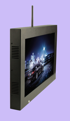 18.5 Inch 16.7M 500:1 Wall Mount LCD TV Advertising Display 1600*900 Resolution