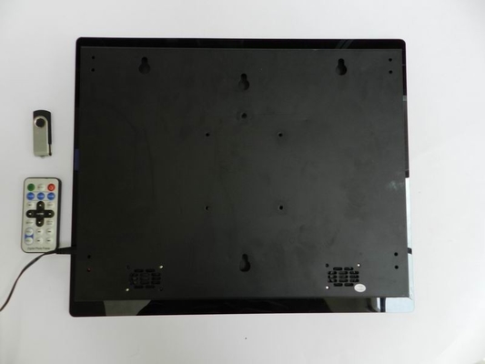 HD 15 Inch Lock System Restaurant Digital Signage With Video Loop Play