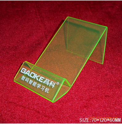 Customized fashionable literature Acrylic Display Stands for travel agencies