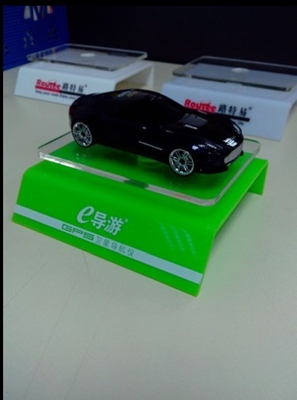 Glasses / Cosmetic Product Display Stands , Small Colorful Acrylic Brochure Holders