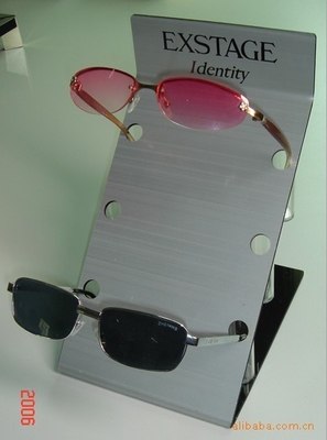 Glasses / Cosmetic Product Display Stands , Small Colorful Acrylic Brochure Holders