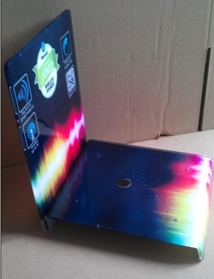 OEM / ODM Cosmetic Brochure Holders And Displays With Artwork Printing