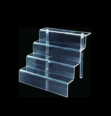 Supermarket / Hotel Acrylic Display Stands , Fashionable Table Top Display Stands