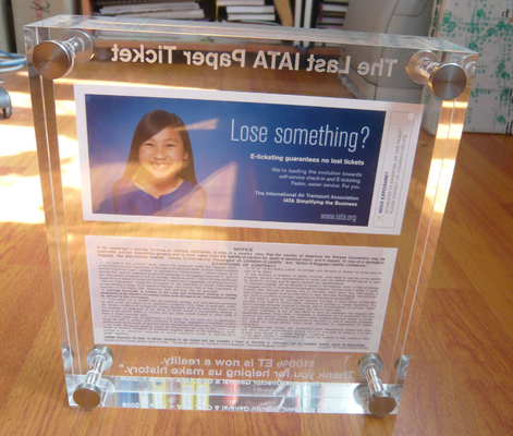 Transparent / Black / White Acrylic Photo Frames With Color UV Printed