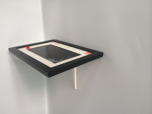 WIFI USB / HDMI Quad core Touch Screen Digital Photo Frames With Wood Frame