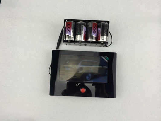 Dry Battery Powered Digital Photo Frame Low Consumption With Press Button