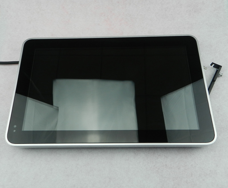Free Standing 15.6 Inch LCD Digital Photo Frame With Apple Case Temper Glass