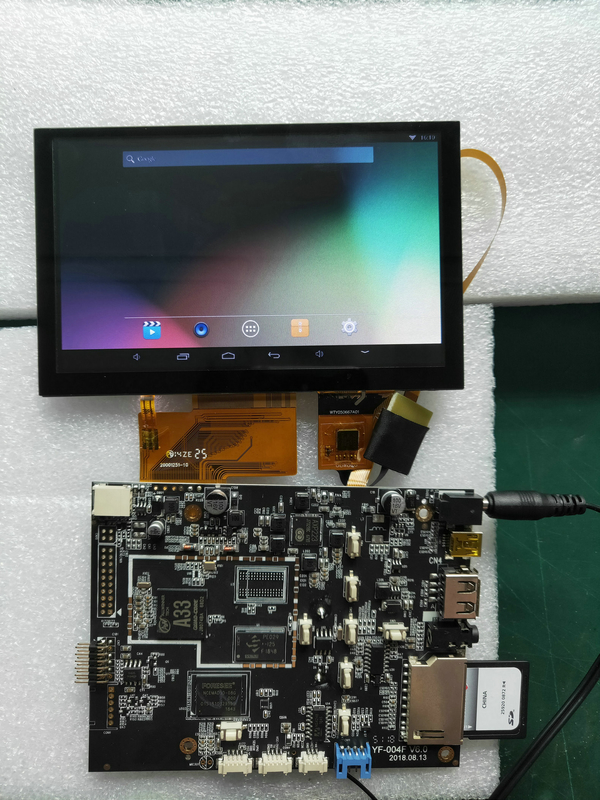 High brightness semi-finished 5 inches Android O.S WiFi Touch Screen LCD display