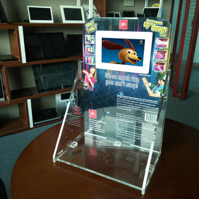 7 inch HD LCD acrylic counter display