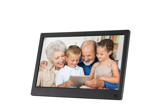 ABS Plastic Battery Operated Digital Picture Frame 11.6 Inch HD IPS Screen